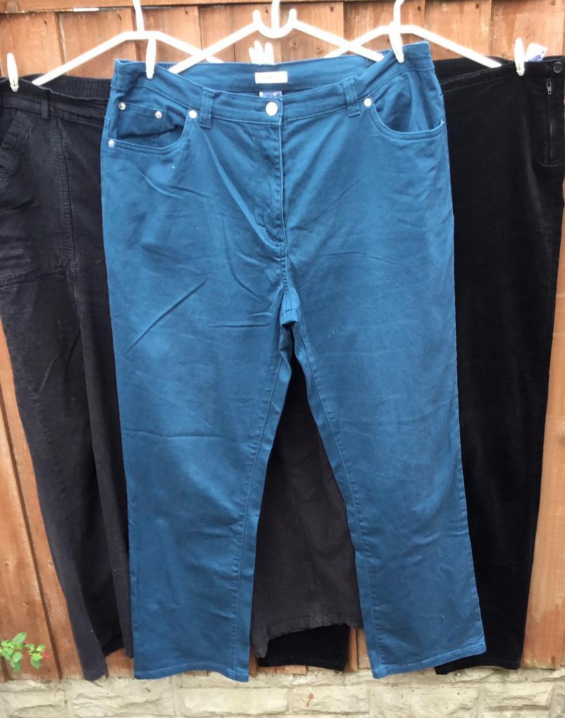 3 Pair of Ladies Trousers size 20 | in 